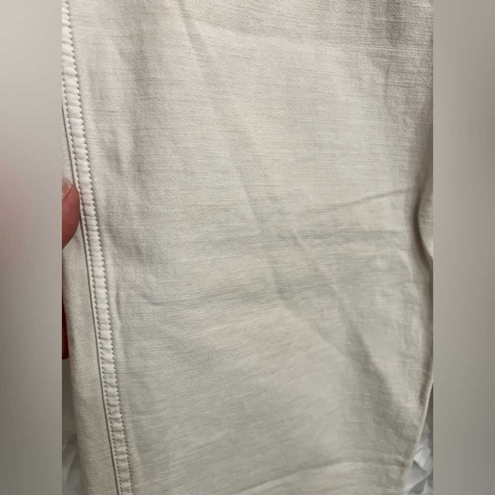 Outerknown Westbound Utility Pant in Oatmeal/Cream NWT - Picture 8 of 13